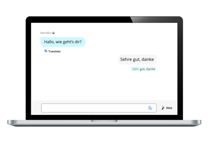 Imagen de MemBot para alemán